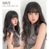 [BrightLala] Bangs Wig, Partial Wig, Hair Extension, Natural, Long, Wavy, Permed, Women's, Curly p257-GRE