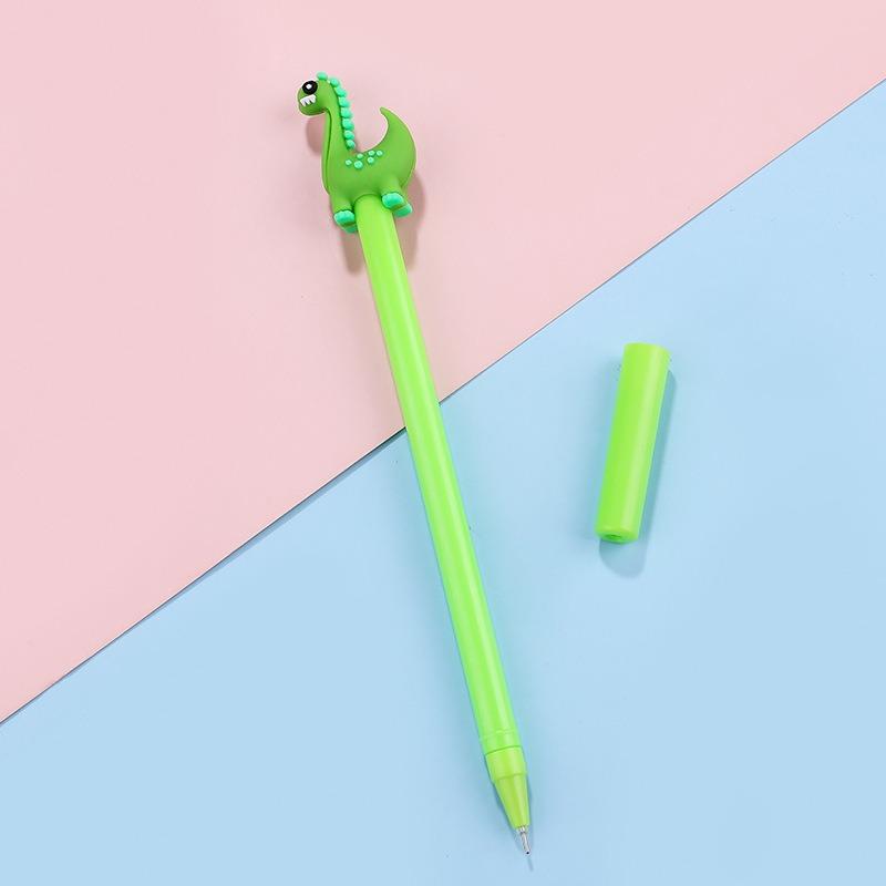 10Pcs Dinosaur Neutral Pen for Smooth Writing, Suitable for Office Work, Problem Solving, Signature Writing, Diary, Note Taking, Student Classroom Pri
