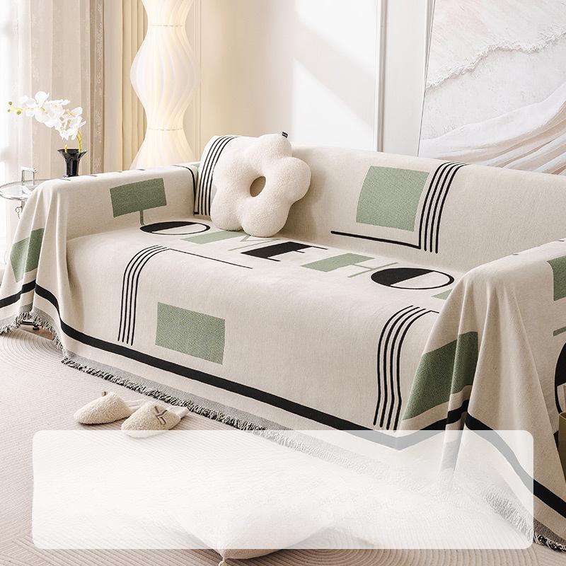 Modern Simple Chenille Sofa Towel Thickened Anti-Scratching Sofa Cover All-Inclusive Universal Cover One-Piece Sofa Cushion