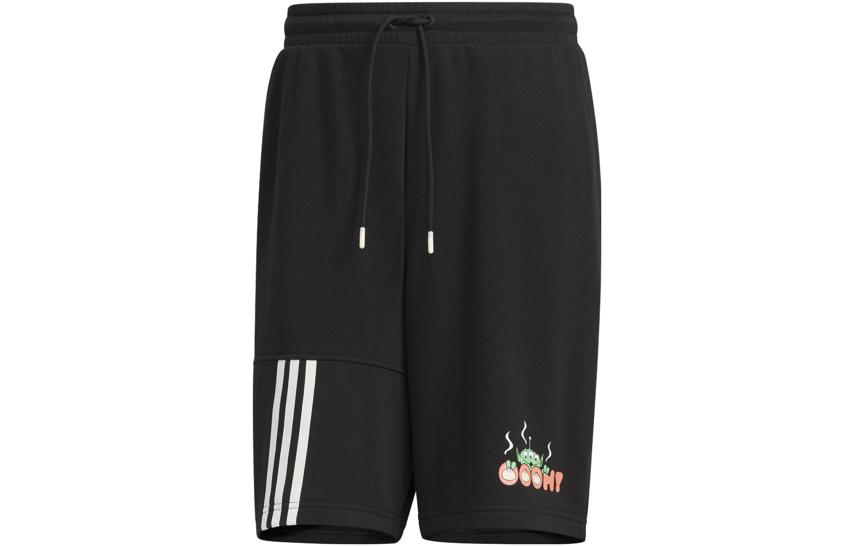 Adidas Neo X Disney Повседневные шорты Мужские Черные Средние IP9371