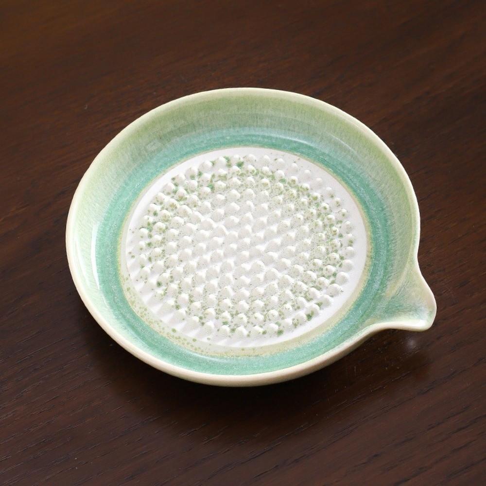 Handheld Ceramic Garlic Grater Manual Fruit Vegetable Puree Grinder Wasabi Grinder Tool  Cooking