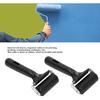 2 Pcs Brayer Roller Soft Rubber Roller Art Craft Oil Printing Roller Paint Brush Ink Applicator for Printmaking, Wallpapers Stamping Gluing
