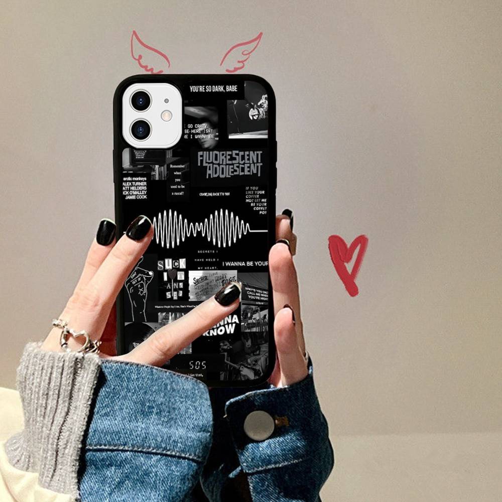 Rock Band A-Arctic M-Monkeys For IPhone 17 16 15 14 13 12 11 Pro Max Plus Mini PC+TPU Back Phone Cover
