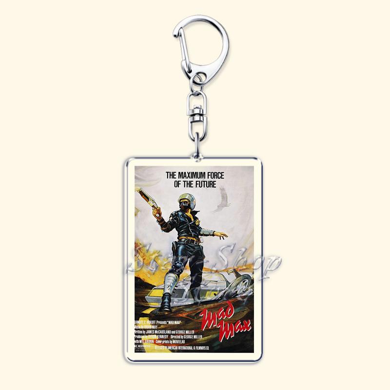 

Mad Max Movie Keychains Fury Road Warrior Furiosa Interceptor Keyring for Accessories Bag Pendant Key Chain Ring Jewelry Gifts