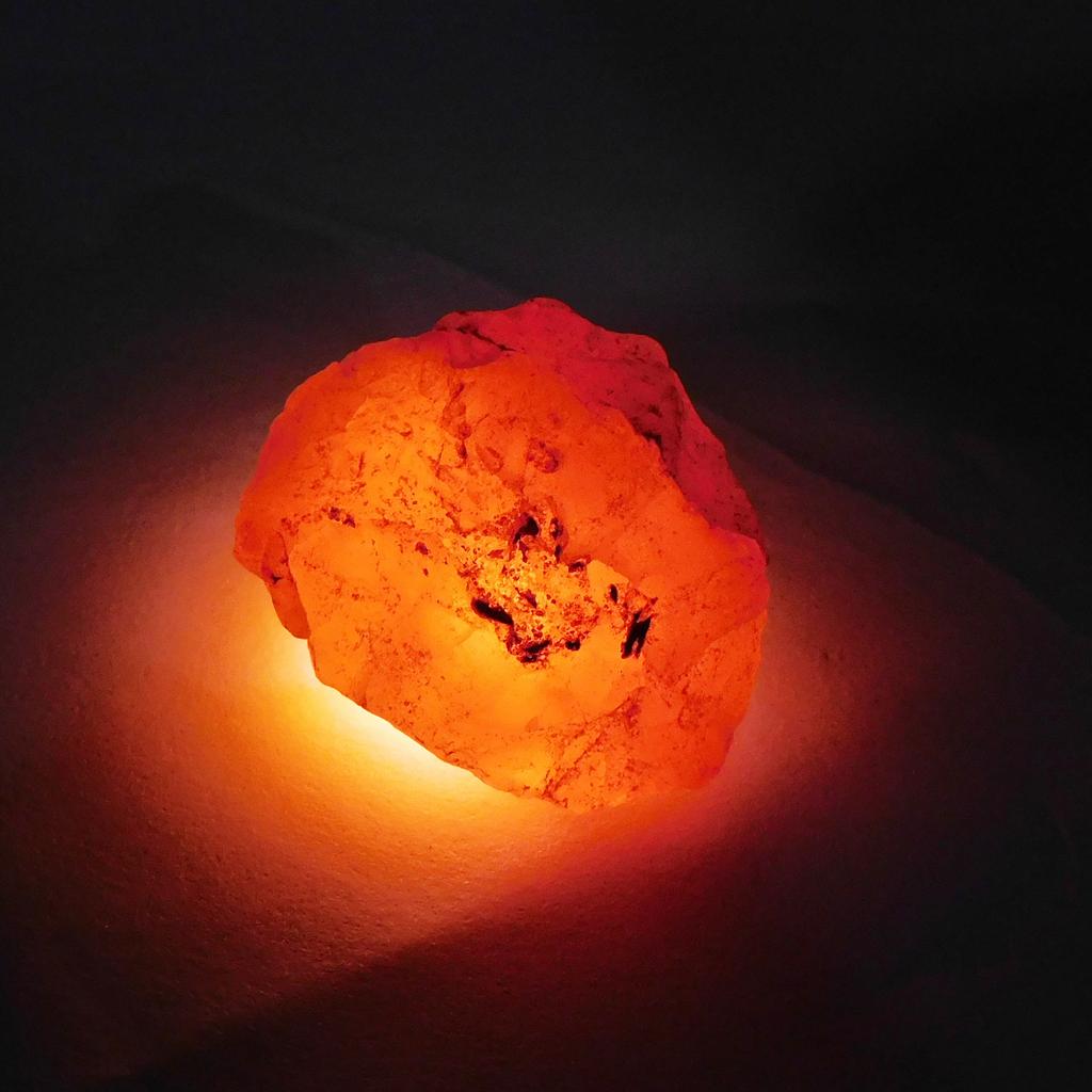 Natural Orange Sapphire Loose Gemstone 95.6 Ct Uncut Rough September Birthstone for Gem Collections
