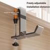 Thickened Adjustable Desk Edge Hook Headset Desk Hanger Backpack Storage Hanging Hook Holder Punch-free Home Office Organizer