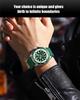 CURREN 8448 Unisex Outdoor-Uhr mit großem Zifferblatt & Gummiarmband