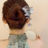 Gold Hanfu Hairpin Tassel Metal U Shape Hair Stick Retro   for Women