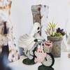 Ghostly Riding on Bicycles with Pumpkin Figurine Sculpture Indoor and Outdoor Resins Ornament Halloween Party Decoration
