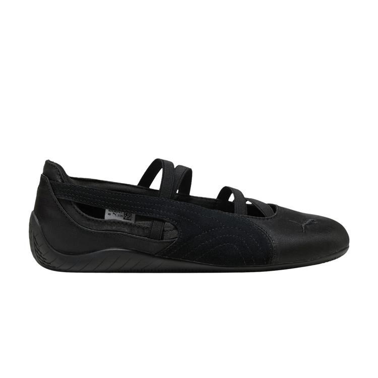 

Puma Speedcat Ballet Satin Black Cool Dark Grey Women Sneakers 404383-01 37