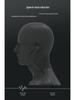 Clip-on Bluetooth Earbuds for Calls & Music, 20-Hour Battery, Incoming Call Number Broadcast