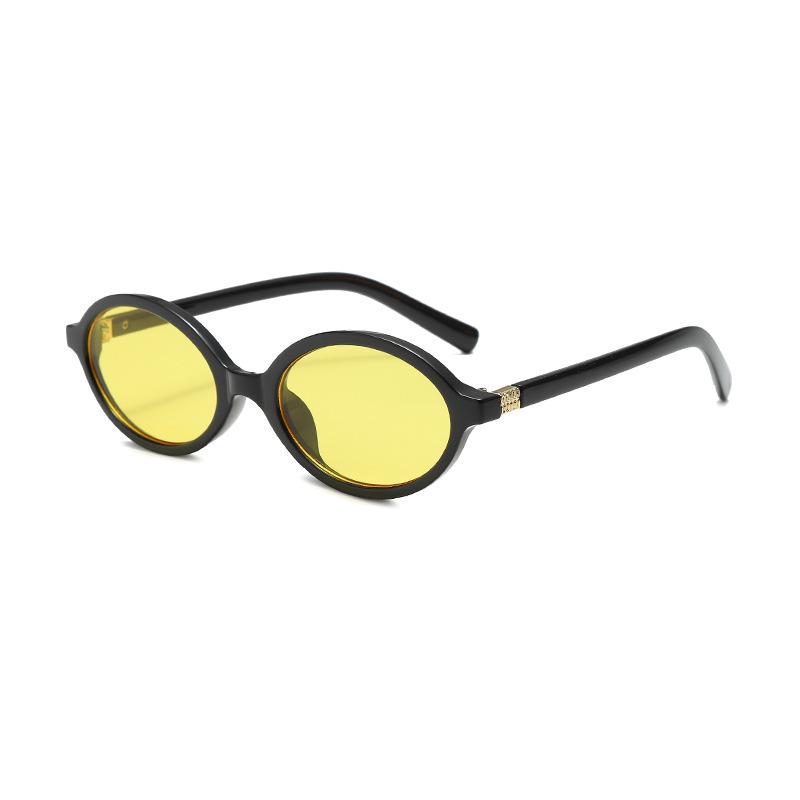 2024 Xiaohongshu Retro Oval Nerd Glasses with Anti-Blue Light in a Simple, High-End Style