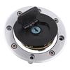 Aluminum Gas Fuel Tank Cap Cover With 2 Keys For SUZUKI GSXR 600 750 for Hayabusa GSXR1300