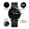 Domineering Men'S Watch Double Calendar Quartz Watch Men'S Quartz Watch Waterproof Luminous Steel Belt Watch Business Watch Fully Automatic