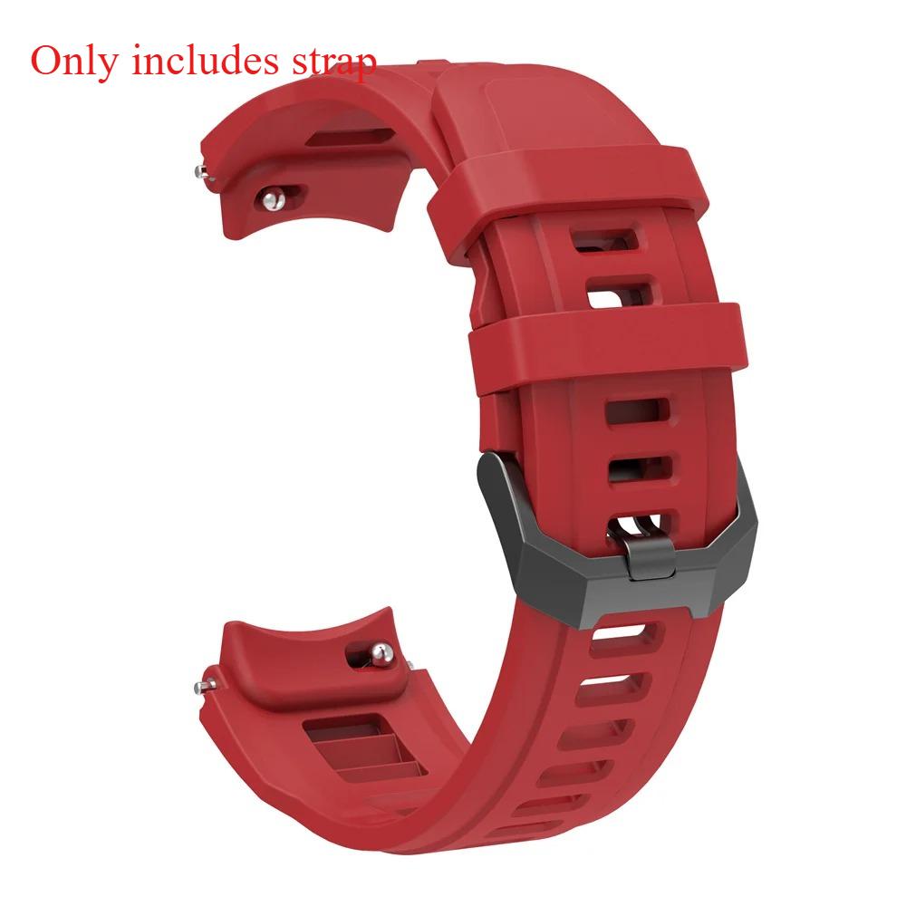 Silikonowy Pasek + Silikonowe Etui do Smartwatcha Amazfit T-REX 3Pro Pasek do Zegarka Dla Huami Amazfit T-rex3Pro 48MM Bransoleta