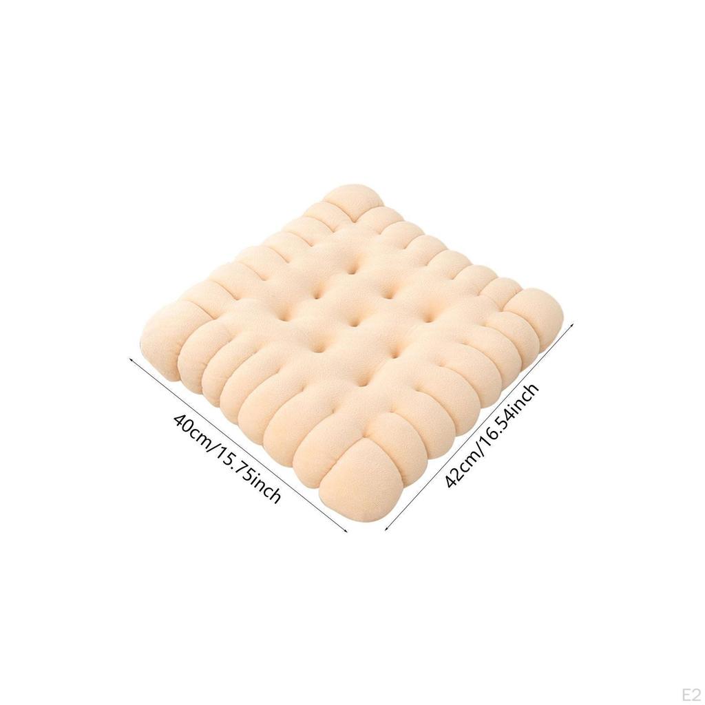 Biscuit Design Cushion Floor Pad for Living Room And Meditation