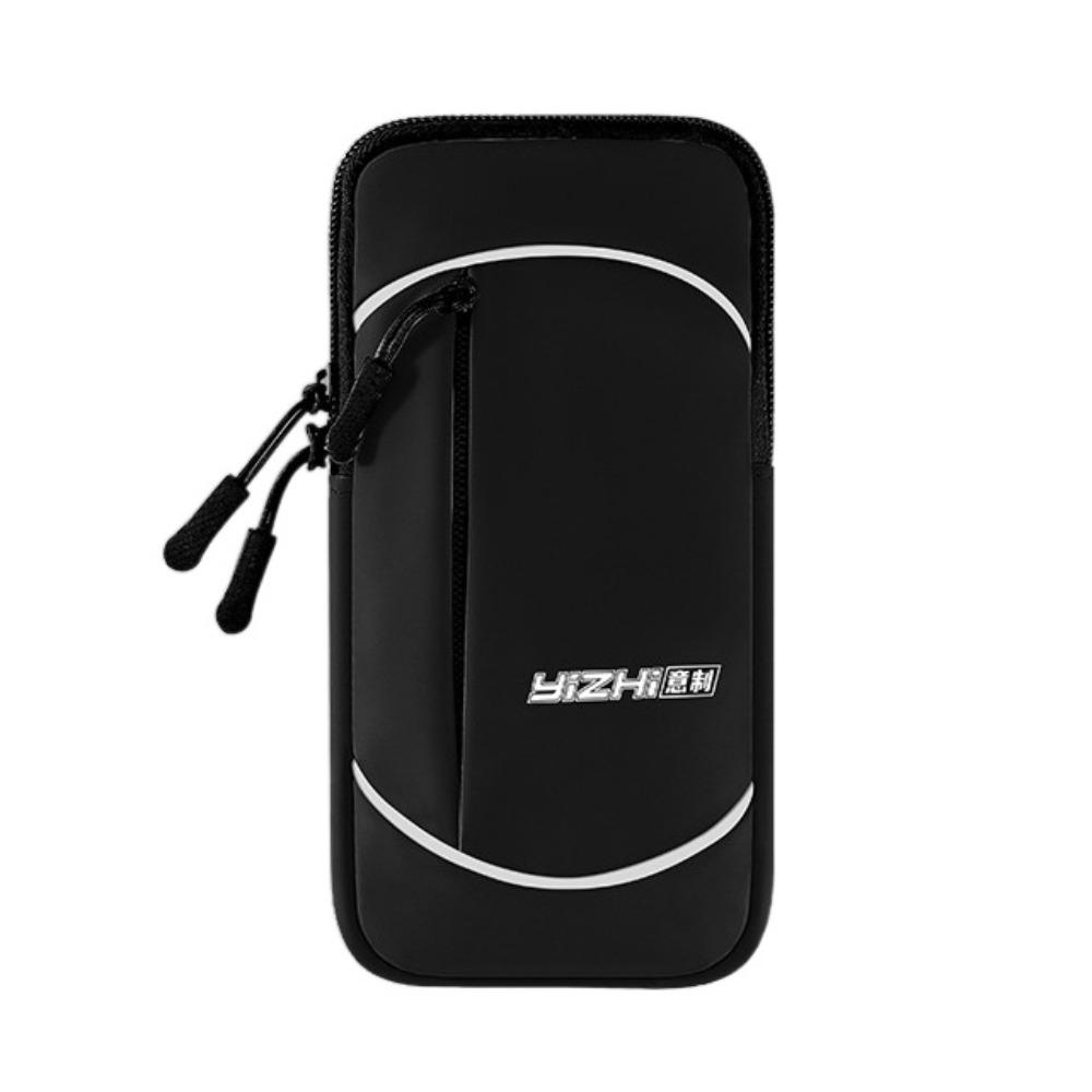 

Водонепроницаемая сумка на руку для телефона для бега, плечевой ремень, повязка на руку, спортивная сумка для телефона, фитнес, на открытом воздухе black style 1