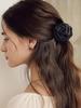Of-Lavishe Leather Rose Hair Clip La Vie En Rose