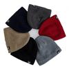 New Style Unisex Winter Hats Plush Fur Lined Beanies Hats For Men Woman Hello Letter Warm Cap Casual Winter Ski Knitted Hats