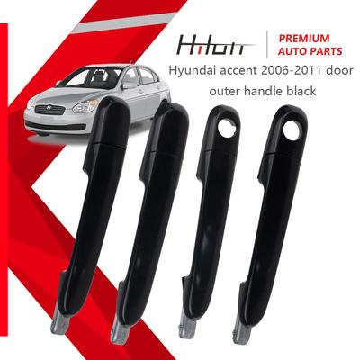 Vonkajšia kľučka dverí čierna Pre Hyundai Accent 2006-2011 82650-1E000 82660-1E000 83650-1E000