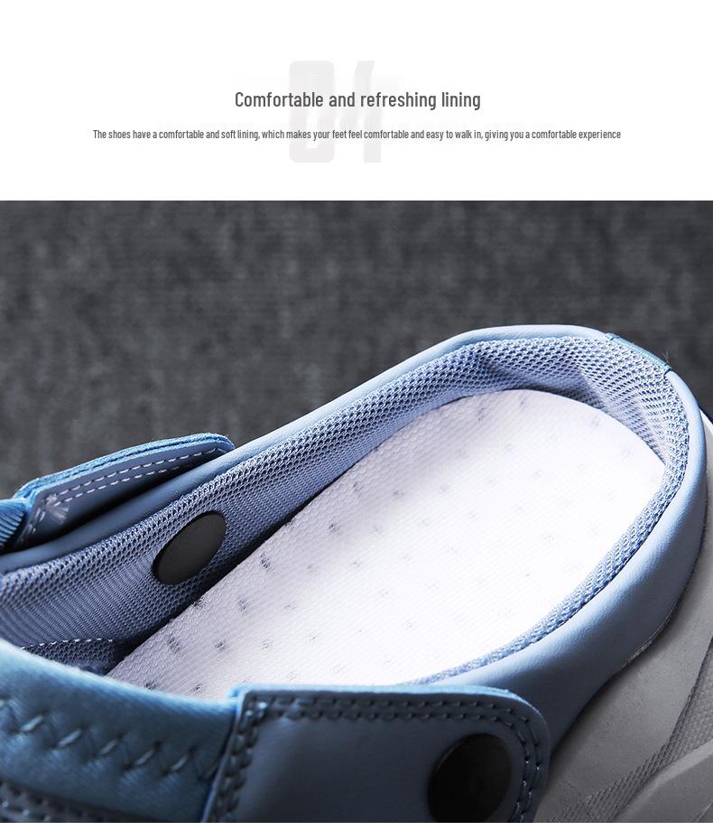 Scarpe Sportive Casual Estive da Uomo Antiscivolo Traspiranti Svuotate Leggere Morbide da Spiaggia