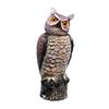 18inch Horned Owl Decoy Scarecrow Bird Deterrent Nature Enemy Repellent