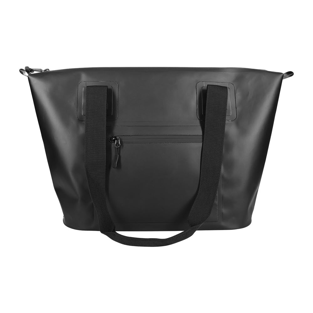 

Водонепроницаемая Сухая Большая ПВХ Сумка для Ключей [Owltech], Вместимость, 20 л, IPX4, Водостойкая Молния, 2-сторонняя [Сумка/Сумка на Плечо], Материал, Карман, Крючок, чёрный