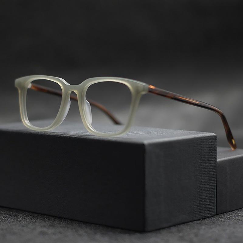 Fashion Vintage Frosted Square Optical Glasses Man Simple Trendy Unisex Eyeglasses for Women Men Literary Retro Matte Eyewear