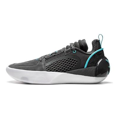 Li Ning All City 12 Encore Basketbalschoenen Heren sneaker Donkergrijs ABAU051-1
