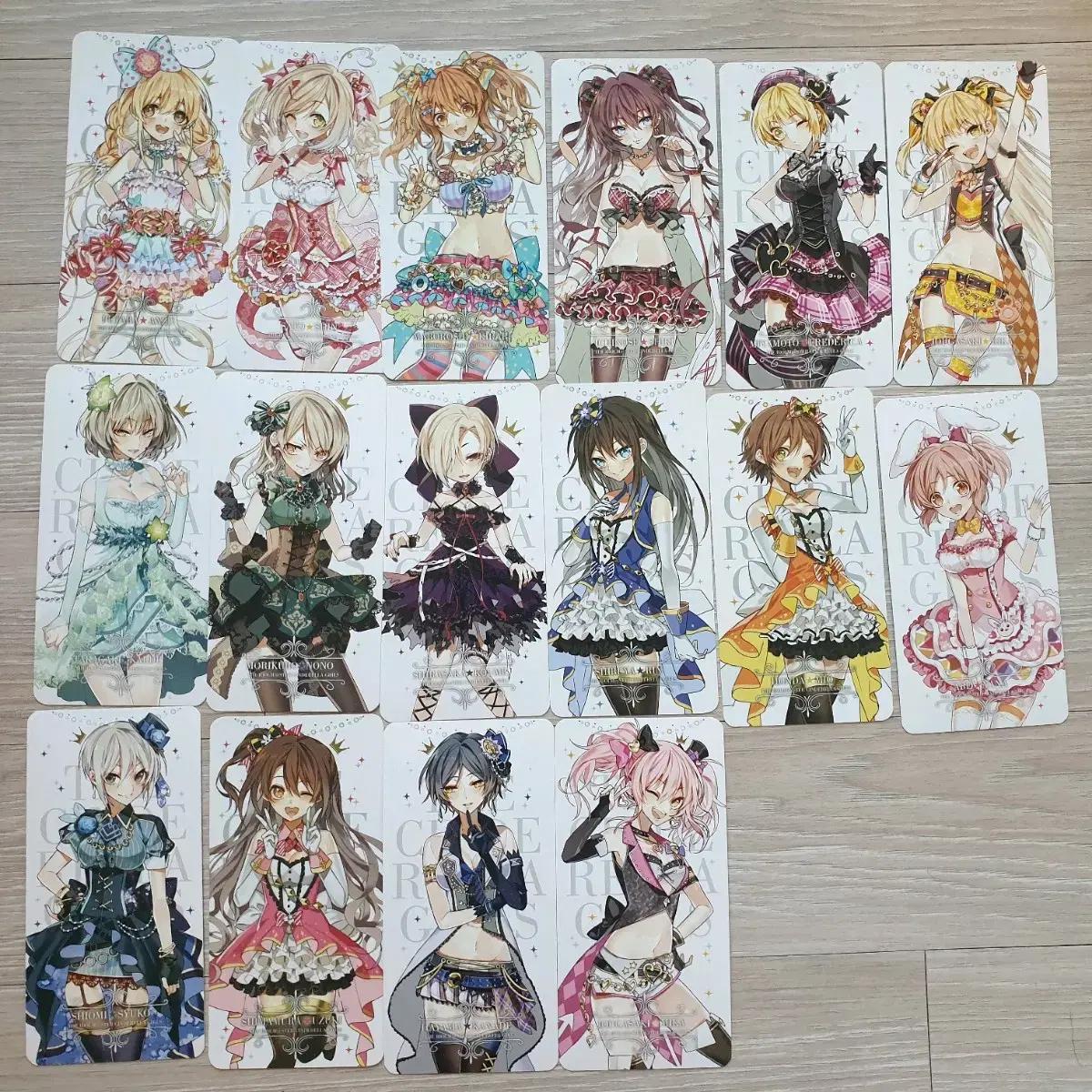 

Idolm Master Imas Cinderella Girls Cardtech Sapa Товары Неофициальные Товары