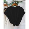 European sizes Heart Paw Print Women's Spring/Summer Casual Comfortable Round Neck Short Sleeve T-Shirt