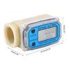 Digital Flow Meter Die sel Fuel Flowmeter High Accuracy 1-Inch Turbo Flow Meter