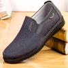 Canvas Skor Herr Klassiska Loafers Herr Casual Skor Andningsbara Promenad Flats Herrskor Sneakers Plus Storlek