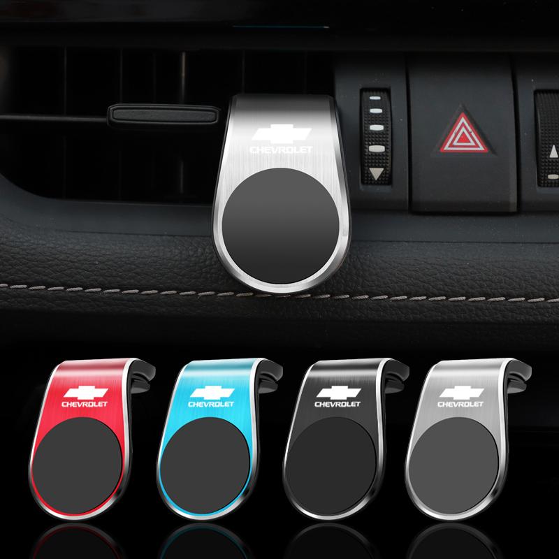 Car Metal Magnet Phone Holder Car Interior Accessories For Chevrolet Spark Captiva Cruze Tracker Orlando Trax Epica Nubira