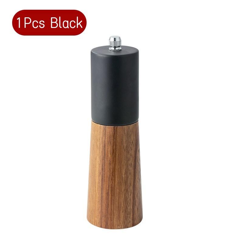 

6 Inches Salt And Pepper Grinder Manual Pepper Mill Freshly Ground Seasoning Ceramic Core Spice Mill Rough/fine Grinding Tool