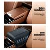 Car Armrest Storage Box Mat Leather and Memory Foam Car Center Console Cover Armrest Heighten Cover Car Accessories