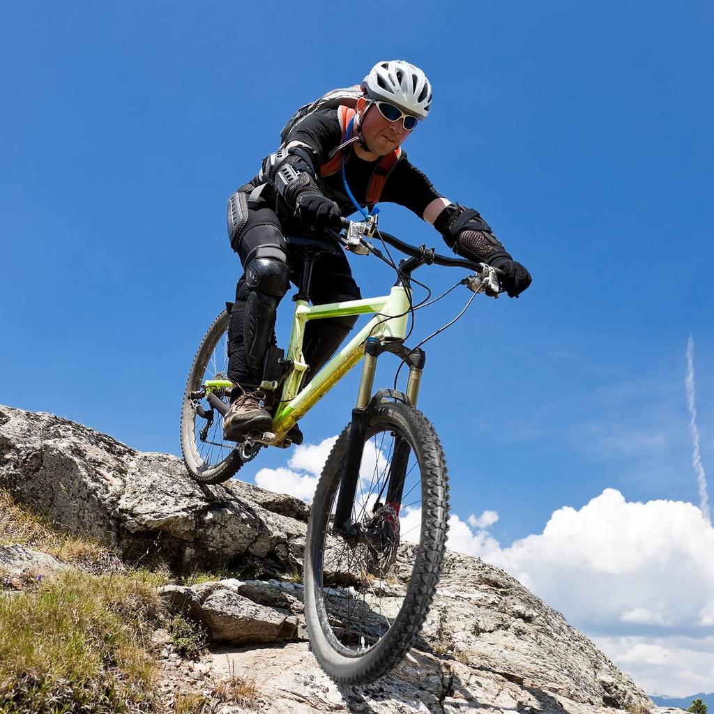 YunSCM 26x2.10 Tires, 26x2.10 54-559, Bicycle Tires, Compatible with 26-inch 2.10 Mountain Bikes and Cross Bikes, Y-338