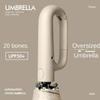 New Buckle Umbrella, Fully Automatic, Portable, Enlarged, Thickened, Reinforced, Night Light, Reverse Folding