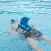 Safety Buckle Shark Fin Swimming Aid Dual Airbags Shark Fin Swim Float  for Kids Adult
