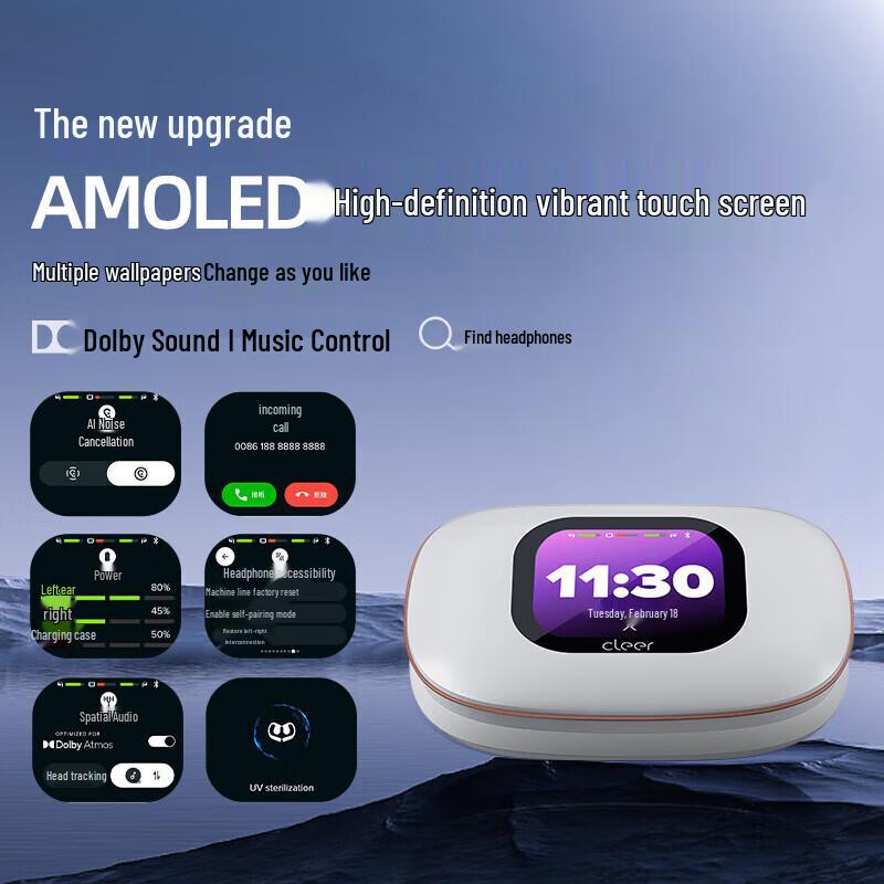 Cleer ARC5 AI ANC Open-Ear Hook Wireless Sports Earphones