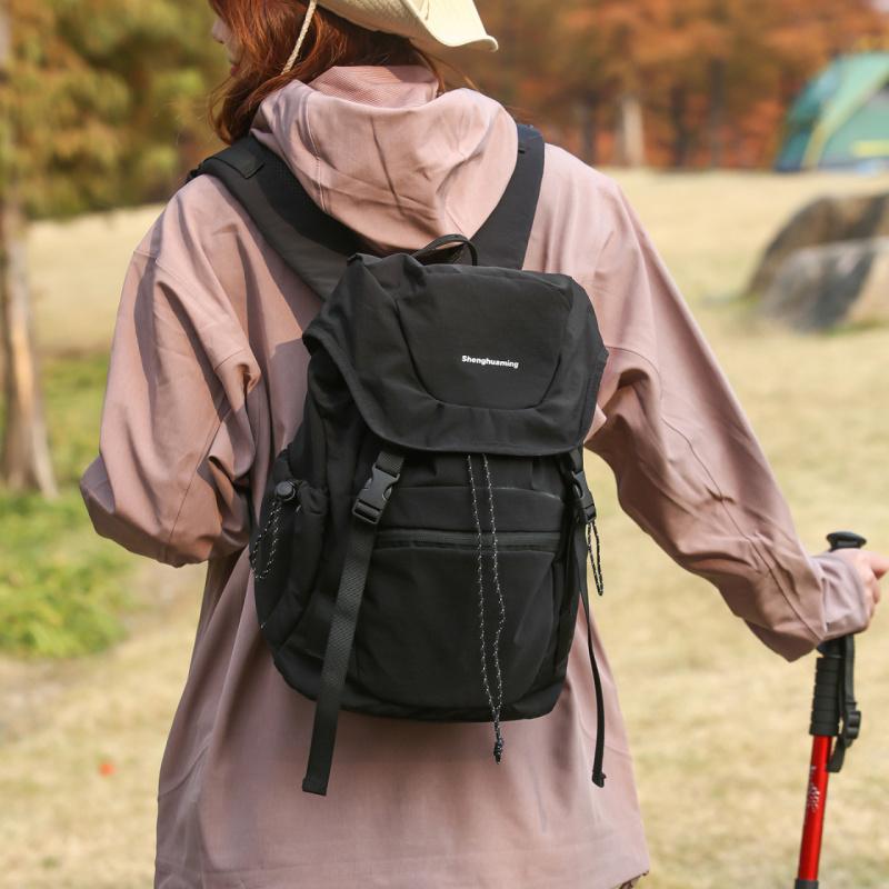 Outdoor Sports Backpack with Drawstring Closure, Trendy Sports Travel Bag, Large-capacity Student Schoolbag, Laptop Bag