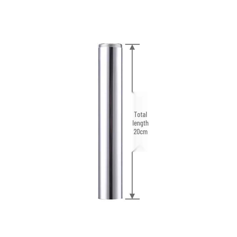 LANGZHIWEN Fine Thread Stainless Steel Basin Drain Extension Pipe