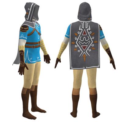 Halloween Cosplay The Legend of Zelda Play Costume Adult Children Tights New Digital Printing