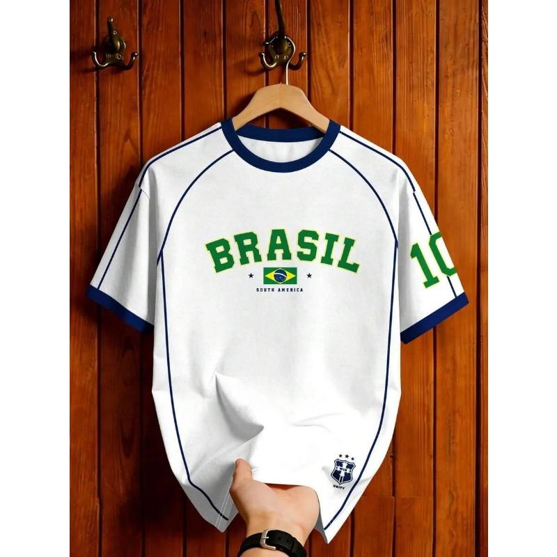 South American Folk Classical Style Uruguay Special Soccer Fans Jersey Men Women Kids Athleisure T-Shirt Summer Streetwear Top