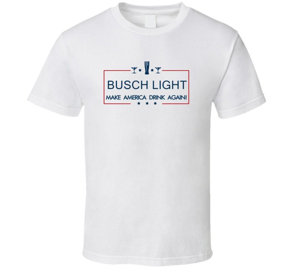 Busch Light Make America Drink Again Funny T shirt