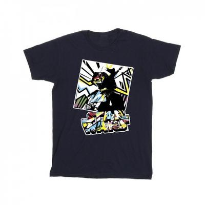 Mens Vader Water Color Pop Art T-Shirt