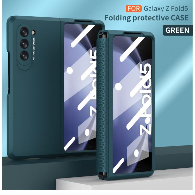 Slim TPUPC Foldable Phone Case Galaxy Z Fold 5 4 2 - Full Coverage Protective Cover With Hinge Support