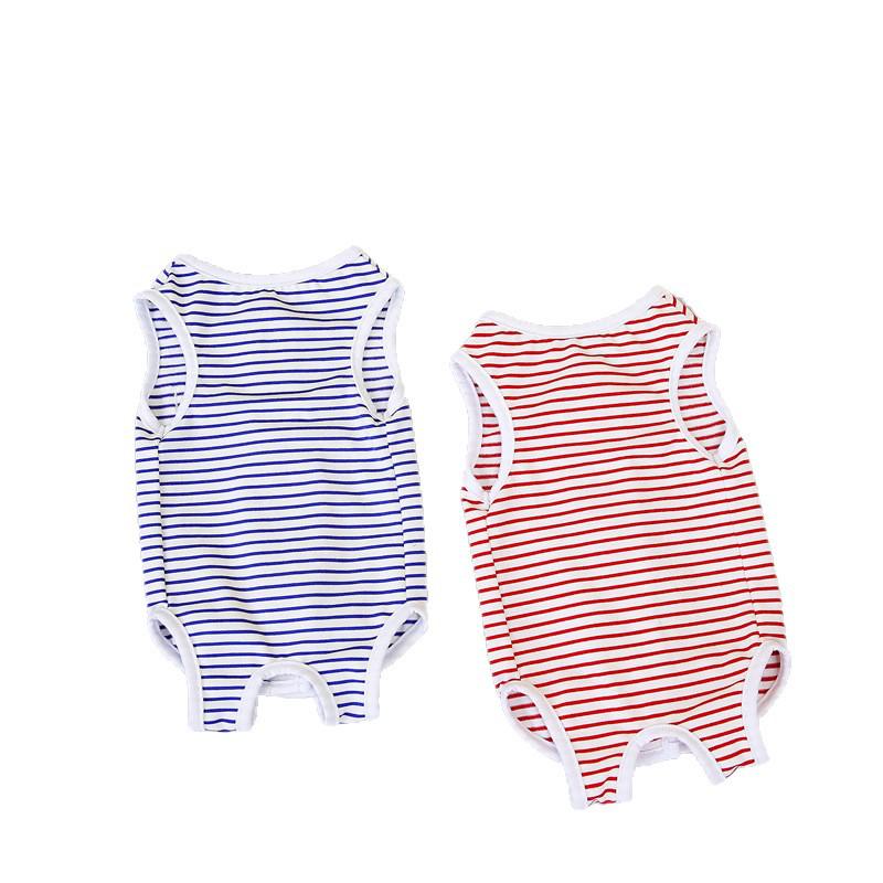 Cat Spay & Postpartum Suit - Anti-Lick, Weaning, Surgery Recovery Outfit, 23 Stripes