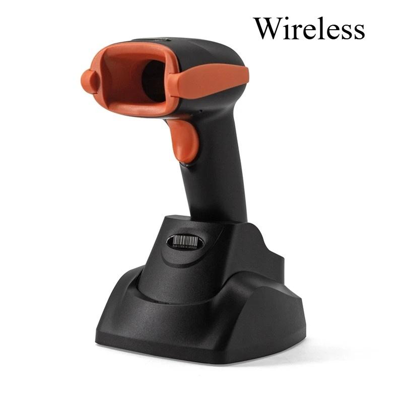 Bluetooth Высокоточный Ручной Автоматический Штрих-код CMOS Изображение 1D лазер Беспроводной Сканер Штрих-кода Ридер Управление Запасами