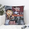 Vankúšová obliečka na vankúš Mr. Bean štvorcová Polyesterová prikrývka Módne poťahy na vankúše